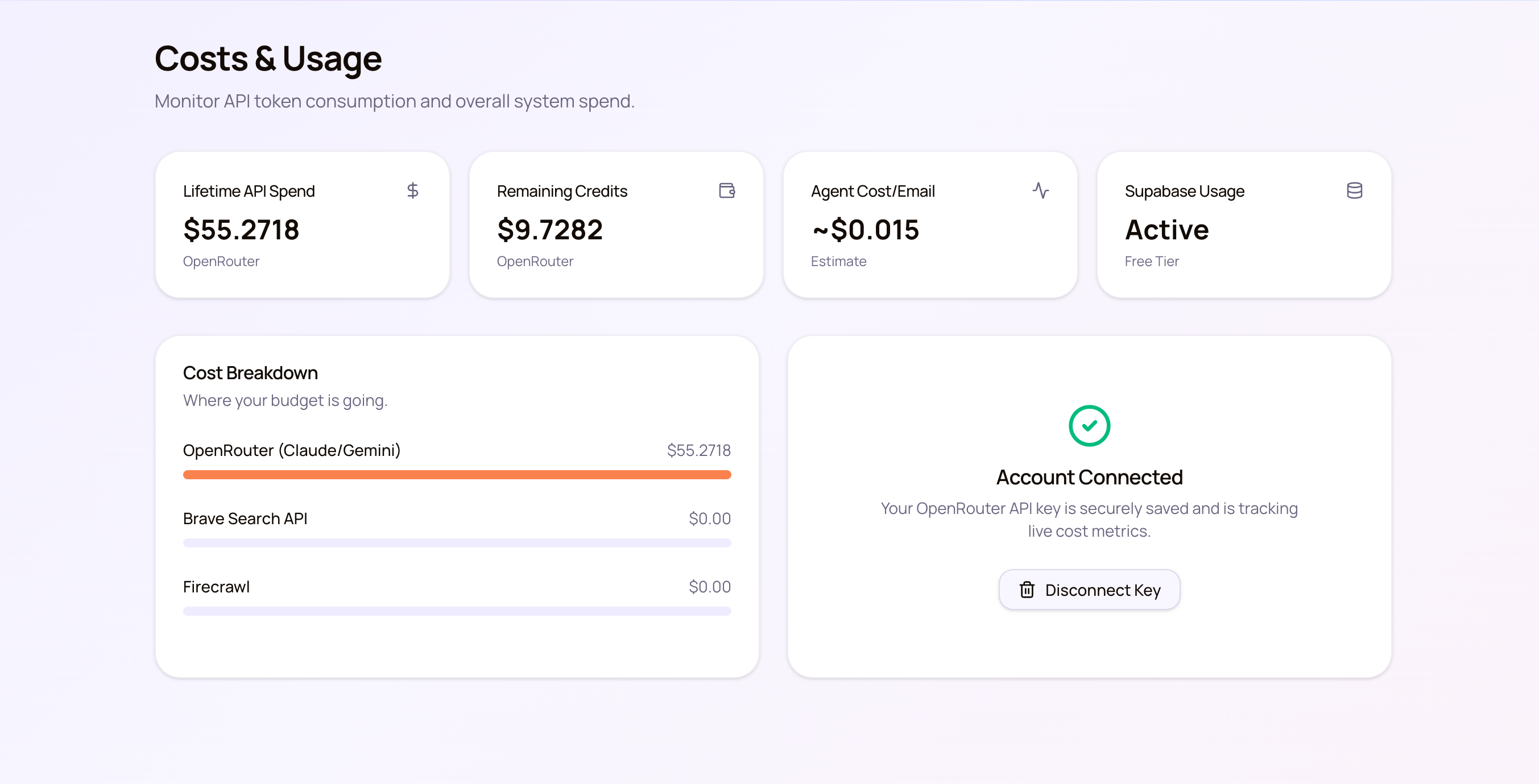 Cost reduction through bounded processing